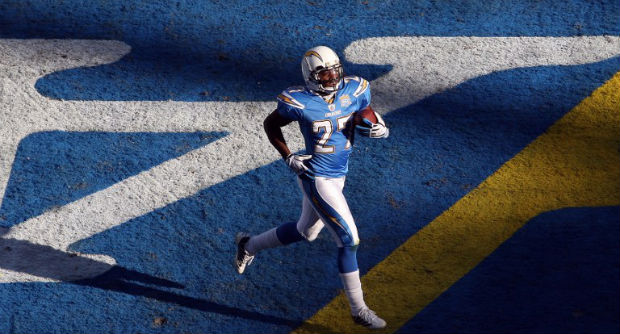Paul Oliver #27 of the San Diego Chargers Donald Miralle/Getty Images/AFP FILE PHOTO