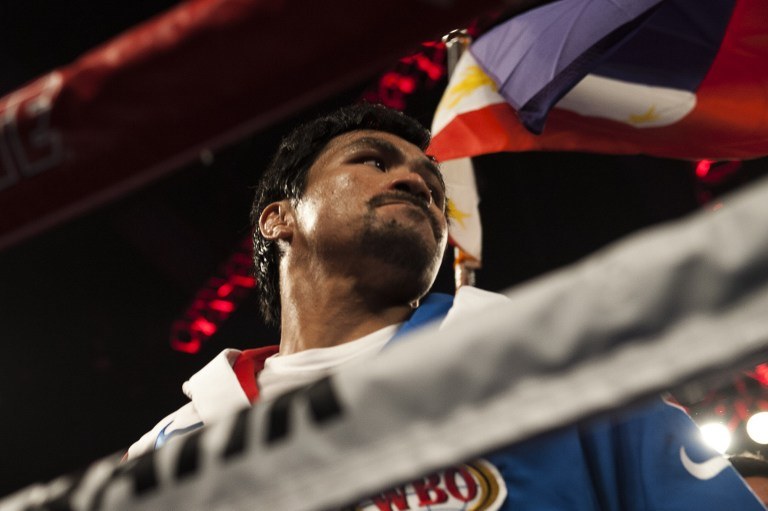 Manny Pacquiao. AFP FILE PHOTO