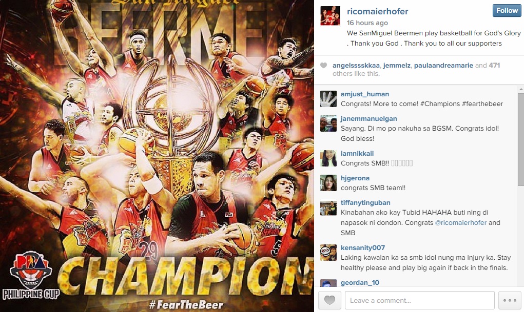 Screengrab from Rico Maierhofer's Instagram account. 