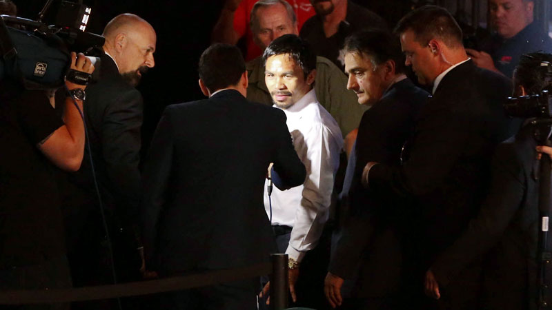 AFTER THE FALL, THE LIGHT STILL SHINES ON PACQUIAO  “I thought I won,” he says as he leaves the presscon after his losing fight with Floyd Mayweather Jr.  REM ZAMORA