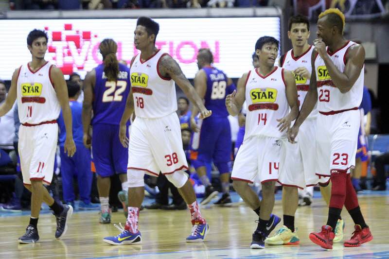  Star Hotshots may have played their last game under Grand Slam coach Tim Cone in the semifinals of the 2015 PBA Governors' Cup. Cone is said to be appointed as the head coach of Barangay Ginebra. PBA PHOTO