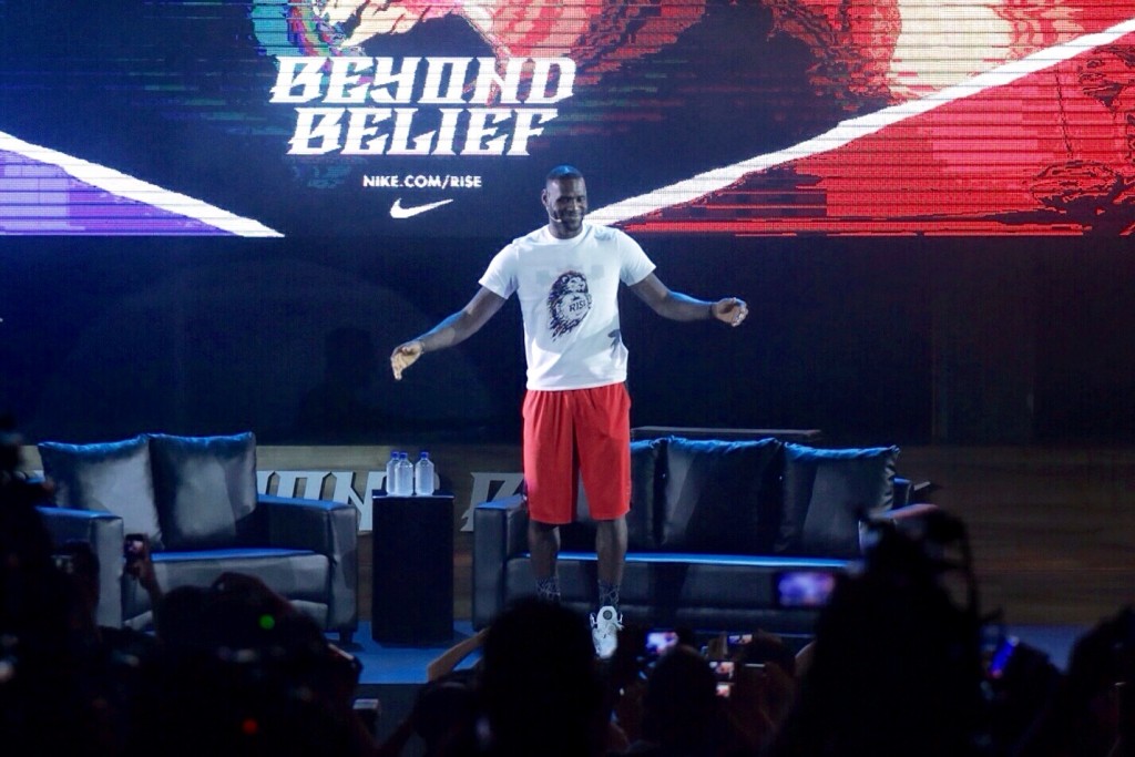 LeBron James at the House of Rise. Photo by Tristan Tamayo/INQUIRER.net