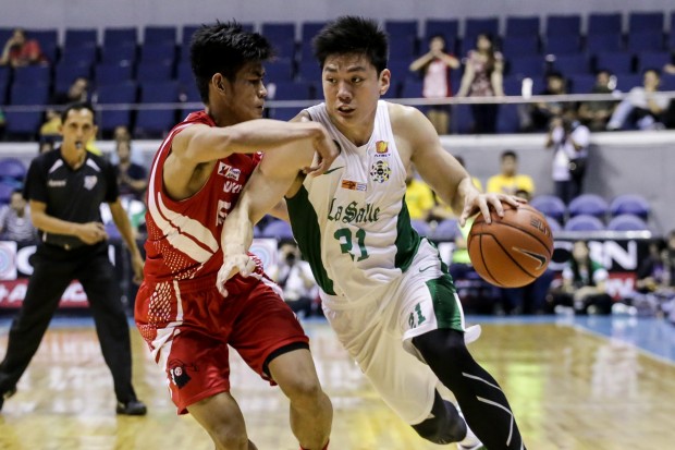 Teng carries La Salle to fifth win. Photo by Tristan Tamayo/INQUIRER.net