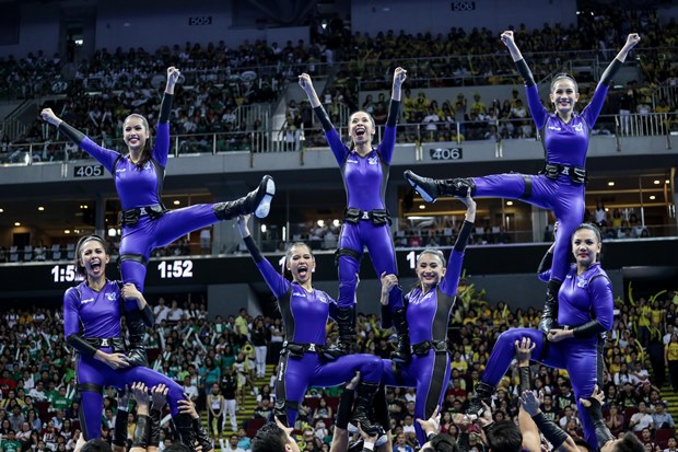 Ateneo Blue Babble Battalion. Photo by Tristan Tamayo/INQUIRER.net