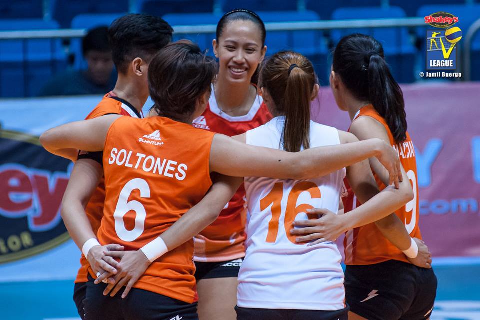 Photo taken from Shakey's V-League Facebook account