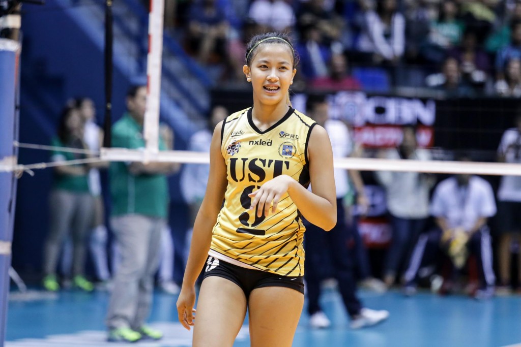 UST's EJ Laure. Tristan Tamayo/INQUIRER.net