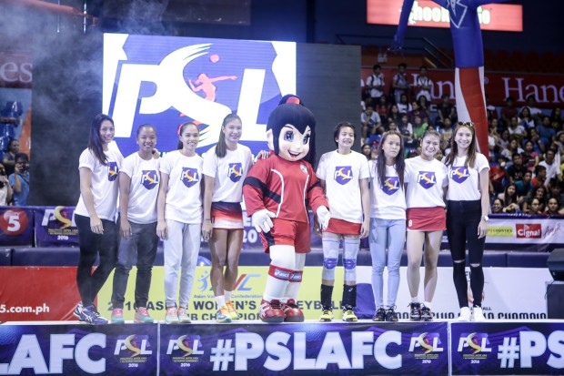 Philippine Superliga opening. Photo by Tristan Tamayo/INQUIRER.net