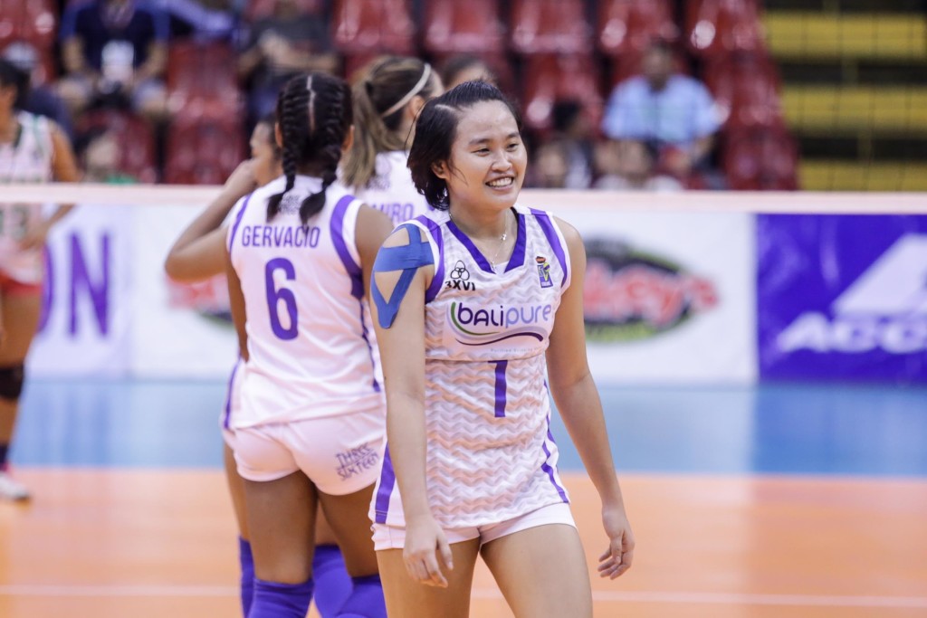 Shakey's V-League MVP Grethcel Soltones. Photo by Tristan Tamayo/INQUIRER.net