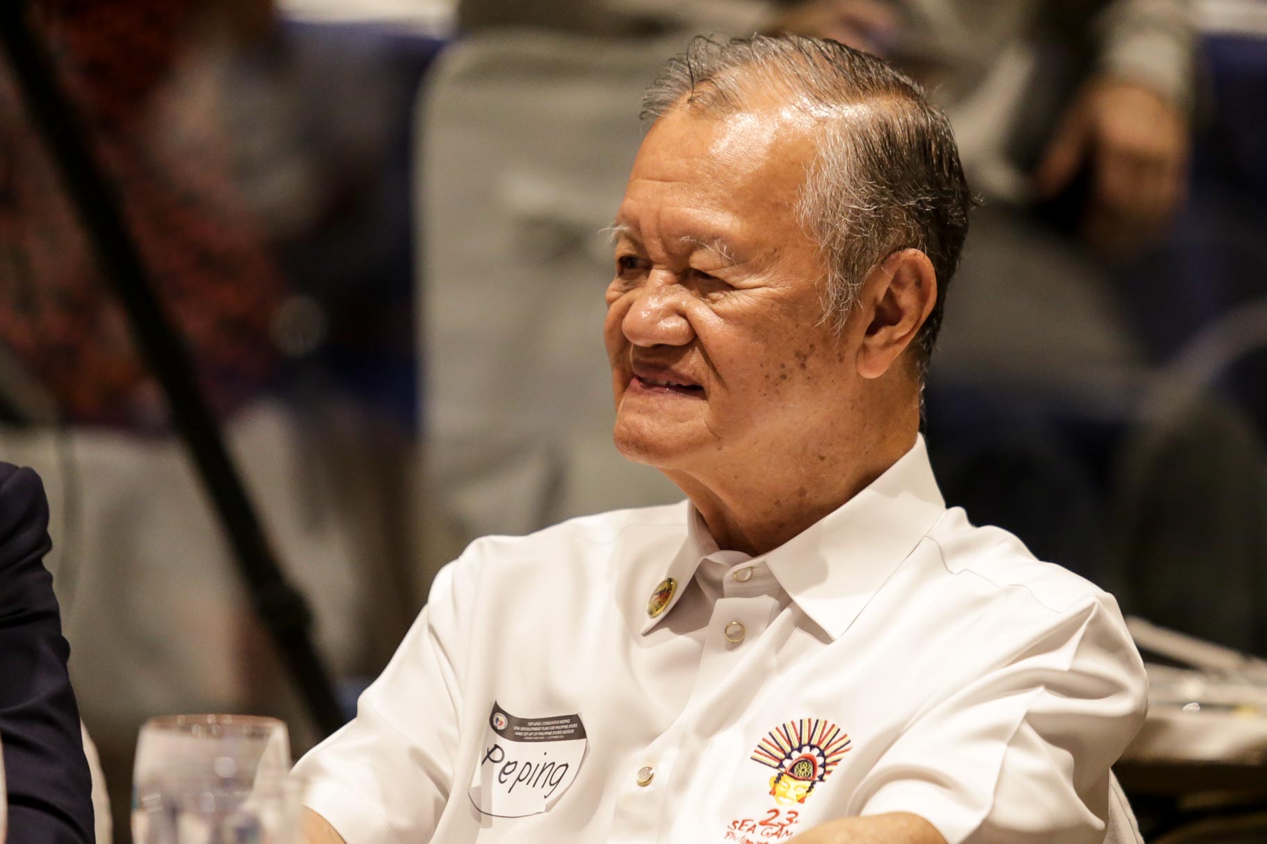 POC President Peping Cojuangco. Photo by Tristan Tamayo/INQUIRER.net