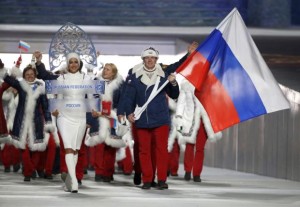 Russian athletes at 2014 Winter Olympics