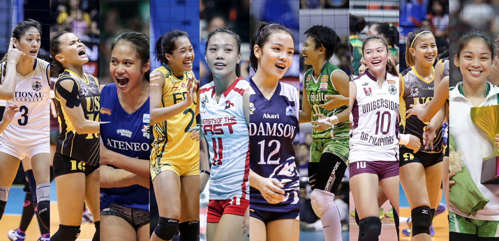 UAAP volleyball players