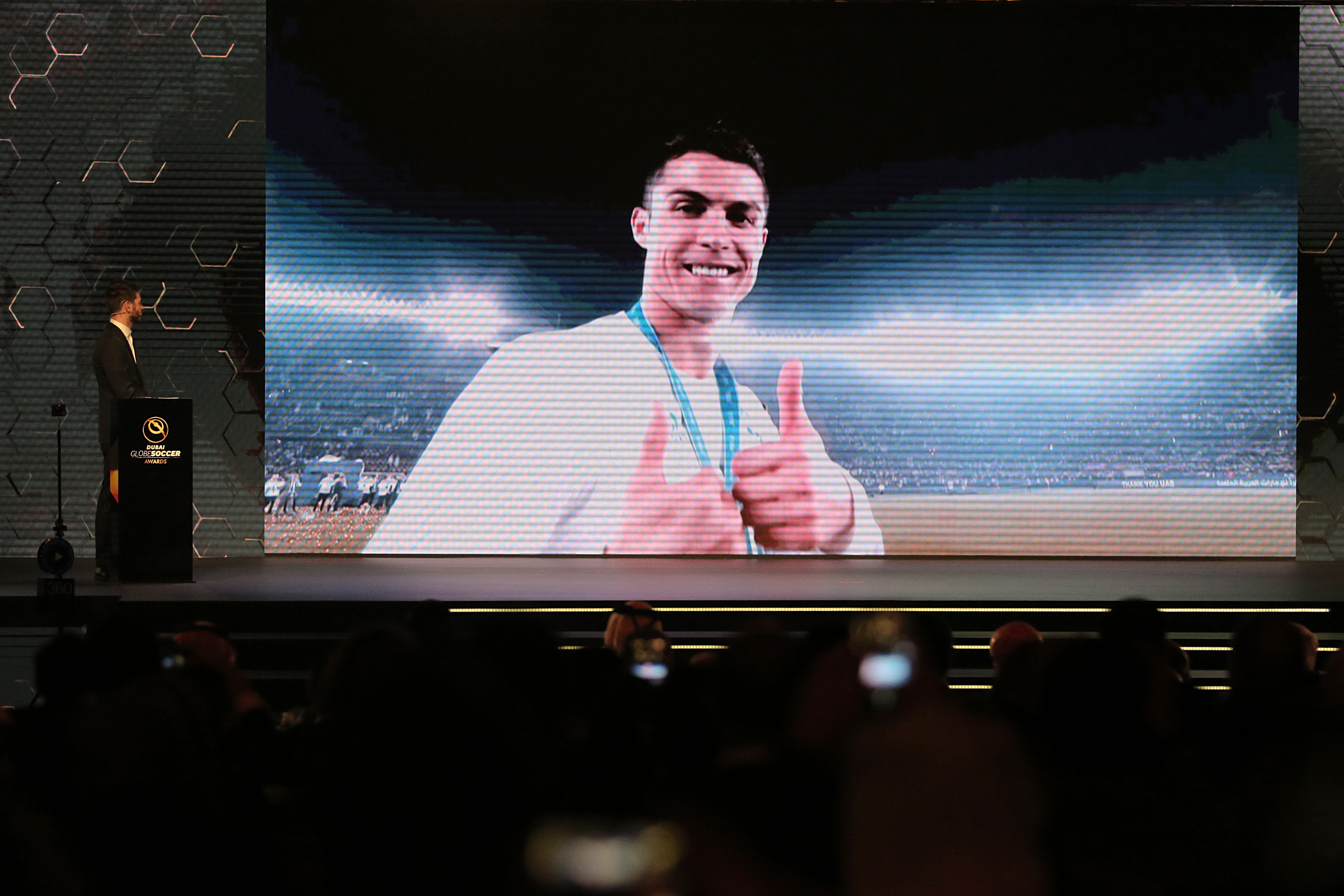 'Room for more' as Ronaldo wins another Globe award