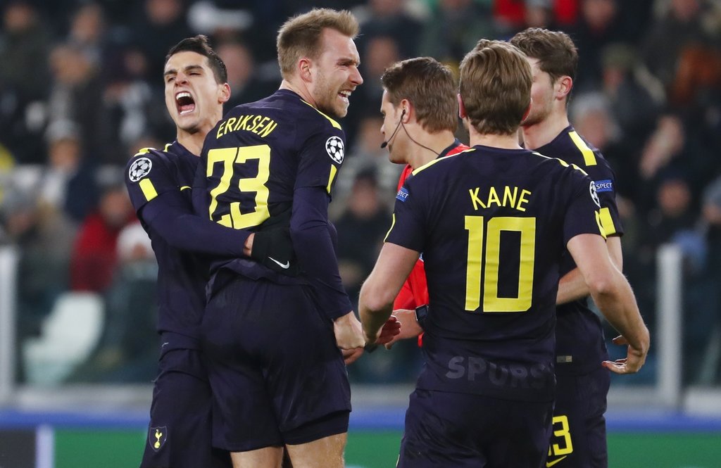 Kane leads Spurs' recovery in 2-2 draw at Juventus