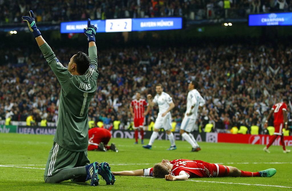 Real Madrid reaches 3rd straight Champions League final