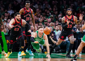 NBA: Celtics clinch No. 2 seed in East with win over Raptors