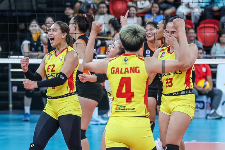 PVL Jolina Dela Cruz Ivy Lacsina Carry F2 Logistics Past Farm Fresh