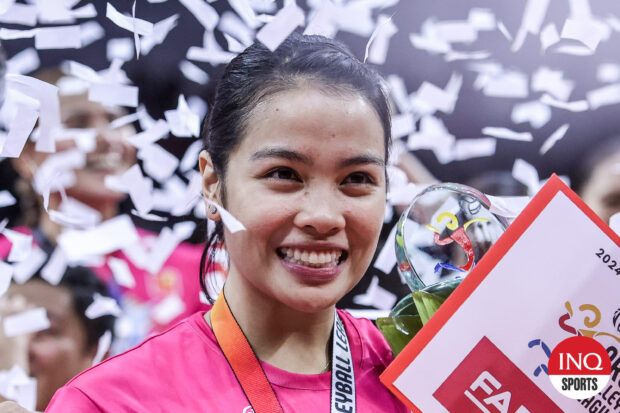 Pvl Creamline S Jema Galanza Likely Out Of Reinforced Tilt