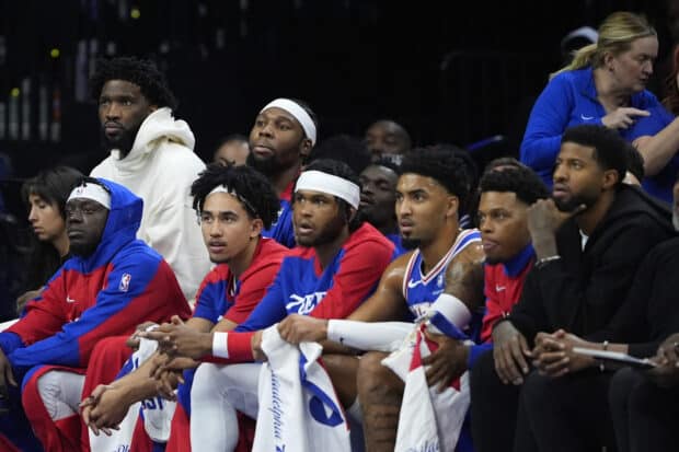 NBA 76ers Rule Out Paul George Embiid For Fourth Straight Game