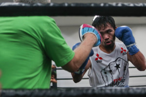 Pacquiao shows preview of what’s to come in latest spar session