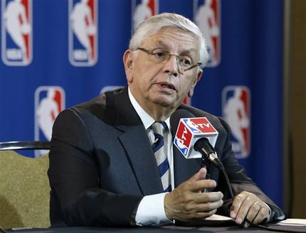 NBA Commissioner David Stern. AP FILE PHOTO