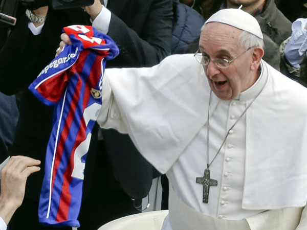 French PM Castex provides Pope Francis signed Lionel Messi jersey