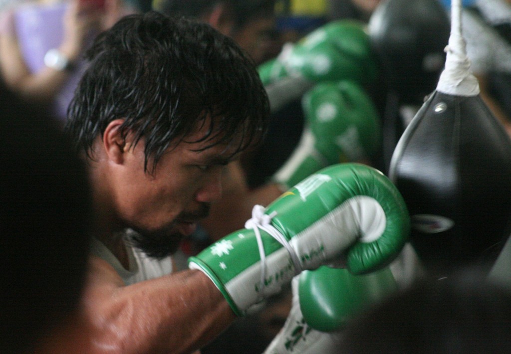 Manny Pacquiao.  AFP file photo