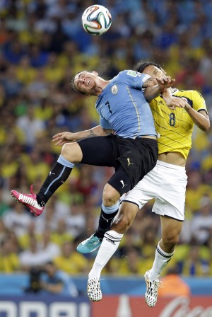 Colombia vs Uruguay World Cup