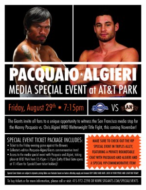 Pacquiao-Algieri Media Event_Flyer
