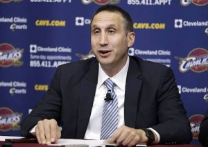 Coach David Blatt looks to steer the Cleveland Cavaliers back into the playoffs and possibly a championship with the newly-assembled “Big Three” of LeBron James, Kyrie Irving and Kevin Love in tow. AP