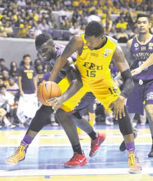 AS INTRIGUING as the final outcome of today’s much-awaited title showdown is the battle for supremacy in the shaded lane between big men Anthony Hardgrove of FEU and Alfred Aroga of NU. AUGUST DELA CRUZ