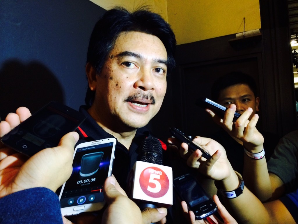 Blackwater Elite head coach Leo Isaac says team officials are "discussing" whether they will appeal the jump ball call by the referees in the closing seconds of the fourth quarter to the PBA Office. Mark Giongco
