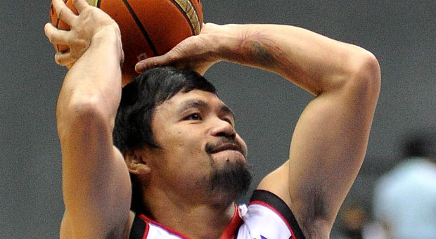 Manny Pacquiao of Kia Sorento at the Philippine Arena. INQUIRER PHOTO/AUGUST DELA CRUZ