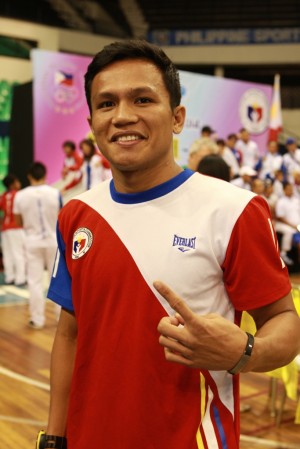 Boxer Charly Suarez was one of the winners in the 2014 Asian Games who received half a million pesos from PAGCOR for his silver medal finish during the biennial meet.