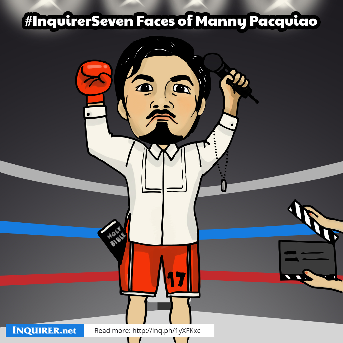 #InquirerSeven faces of Manny Pacquiao outside the boxing ring
