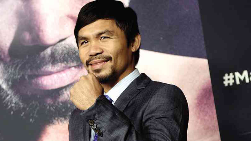 MANNY Pacquiao attends the premiere of “Manny” at TCL Chinese Theatre in Hollywood, California recently. AFP