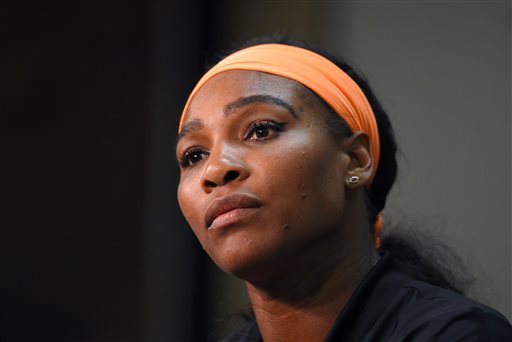Serena Williams . AP File Photo