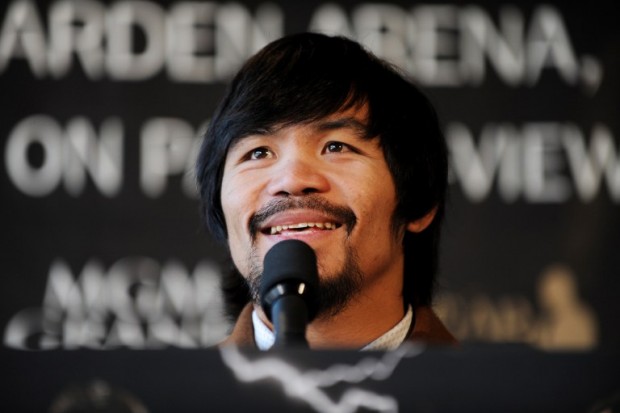 Manny Pacquiao in 2001. AFP FILE PHOTO