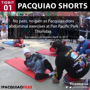 01 Pacquiao Shorts Straight from the US The Pacquiao Files