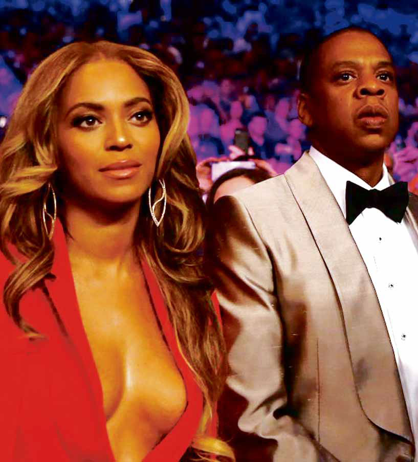 POWER COUPLE Beyonce Knowles and rapper husband Jay Z AFP