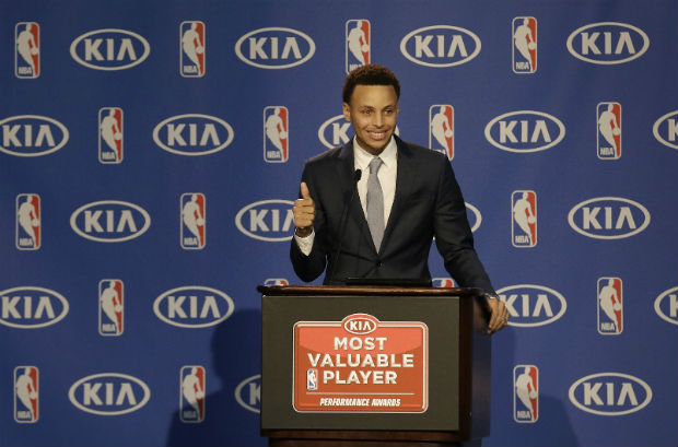 NBA MVP Curry