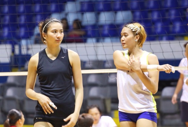 Aby Marano (R). Photo by Tristan Tamayo/INQUIRER.net
