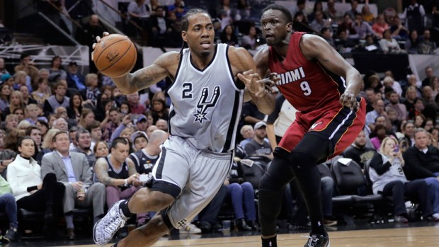 San Antonio Spurs’ Kawhi Leonard. AP Photo