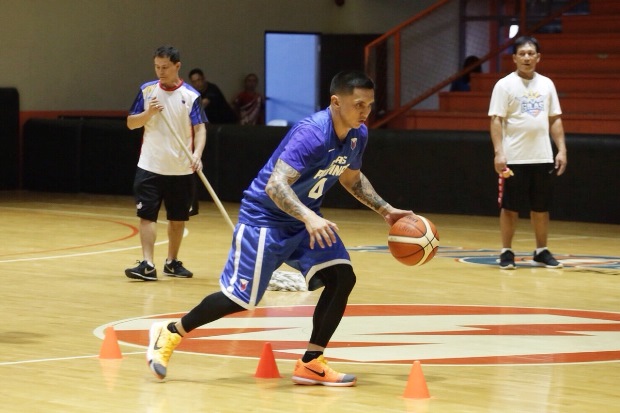 Gilas assistant coach Jimmy Alapag. Photo by Tristan Tamayo/INQUIRER.net