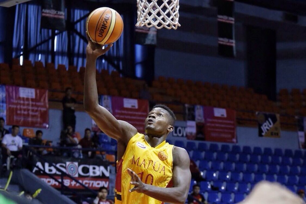 Allwell Oraeme led an undermanned Mapua side with a double-double in an upset win over Perpetual Help Thursday night. Tristan Tamayo/INQUIRER.net 