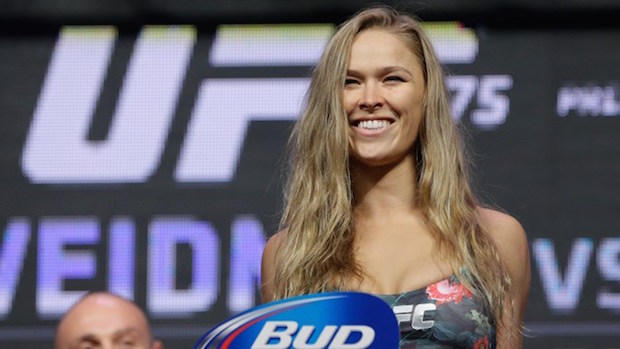 Ronda Rousey, the UFC women's bantamweight champion, is set to headline UFC 193 in Australia. AP