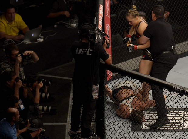 ‘dont Cry Ronda Rousey Tells Bethe Correia After 34 Sec Ko Inquirer Sports 