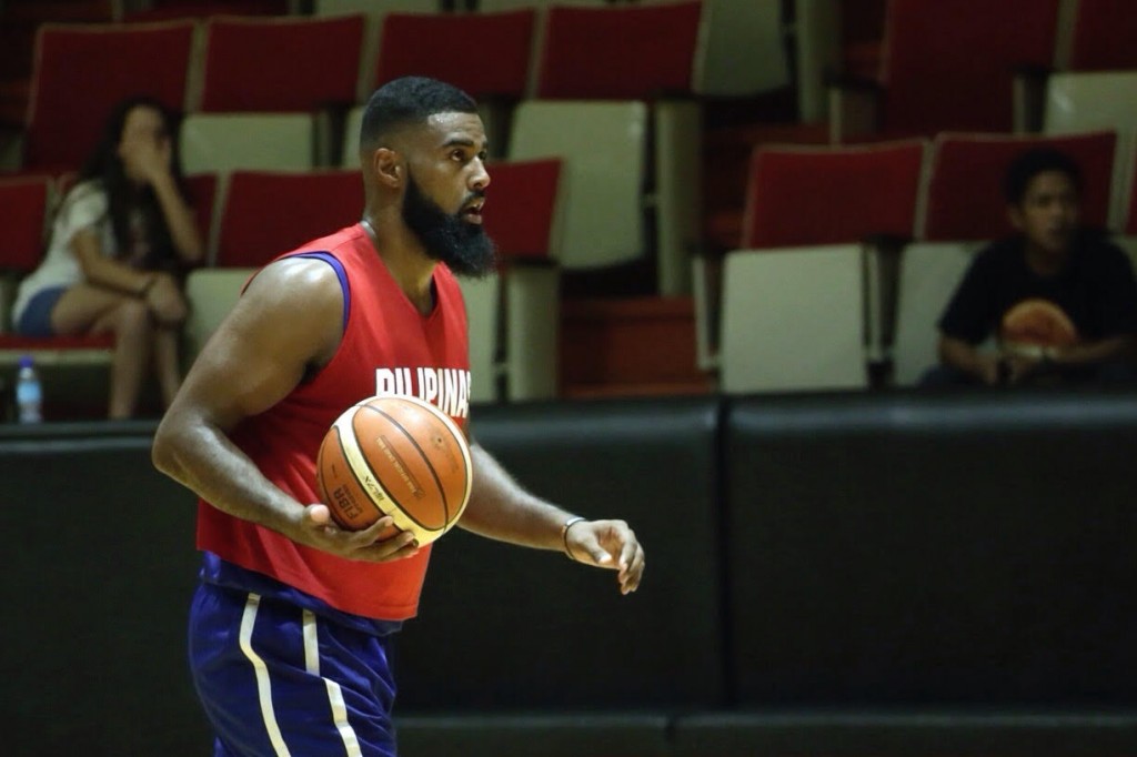  Moala Tautuaa shows up at Gilas practice. Photo by Tristan Tamayo/INQUIRER.net 