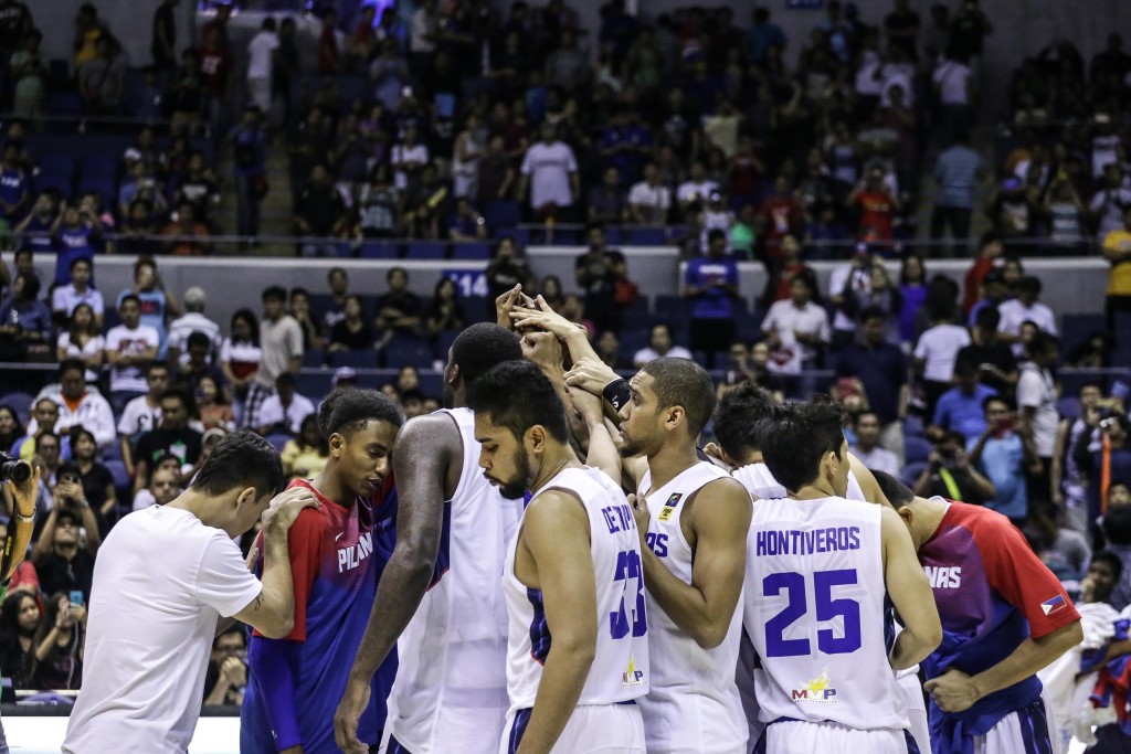 GILAS PILIPINAS. PHOTO BY TRISTAN TAMAYO/INQUIRER.net FILE PHOTO
