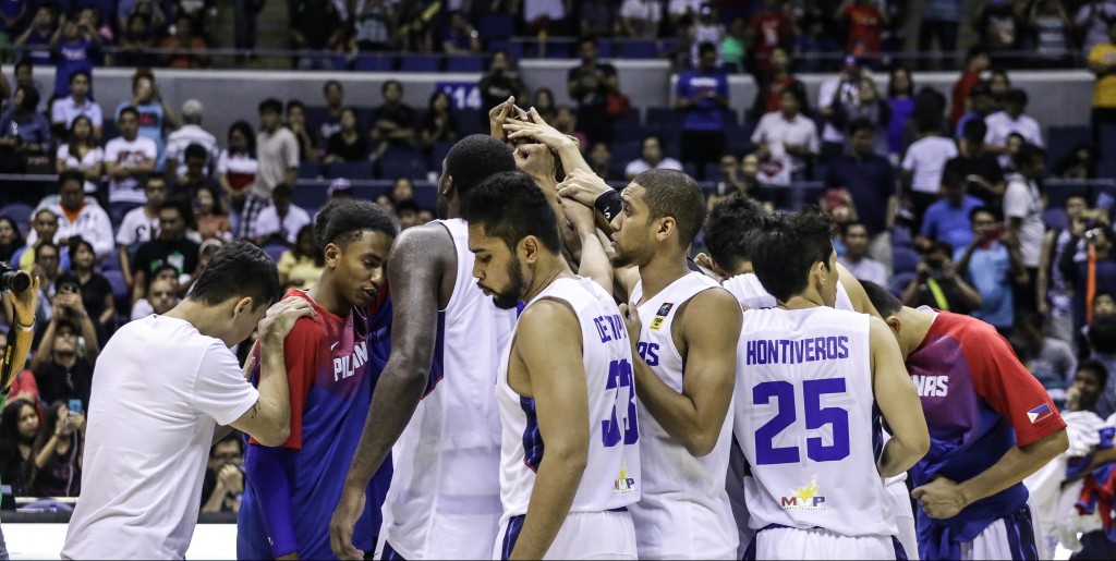 Gilas begins road to Rio. Photo by Tristan Tamayo/INQUIRER.net