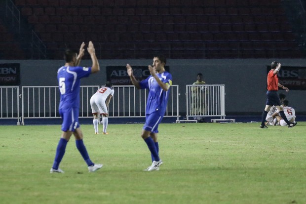The Uzbeks whip the Azkals, 5-1, in their Fifa World Cup Qualifying Match. Photo by Tristan Tamayo/INQUIRER.net